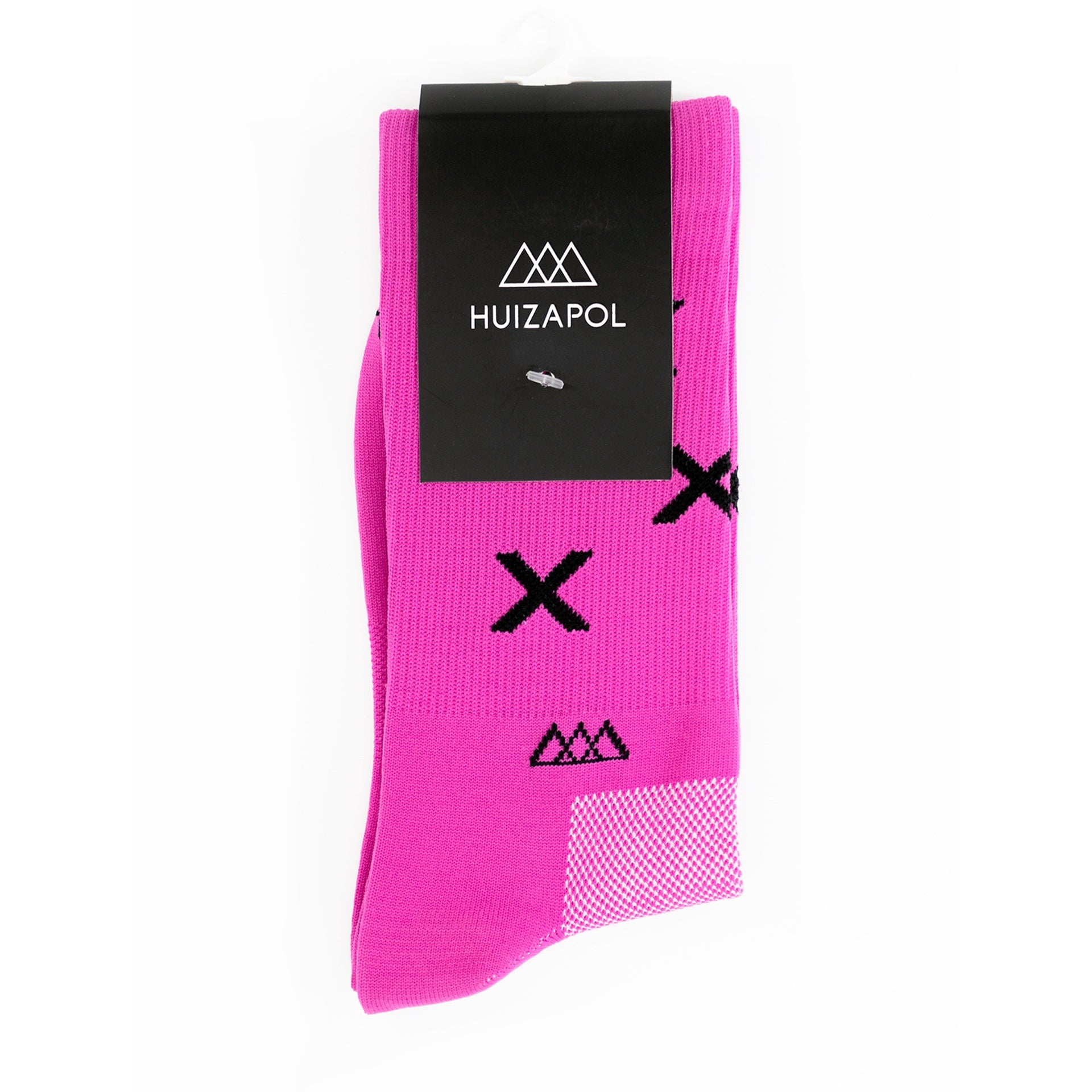Socks 2Ex Fucsia Negro